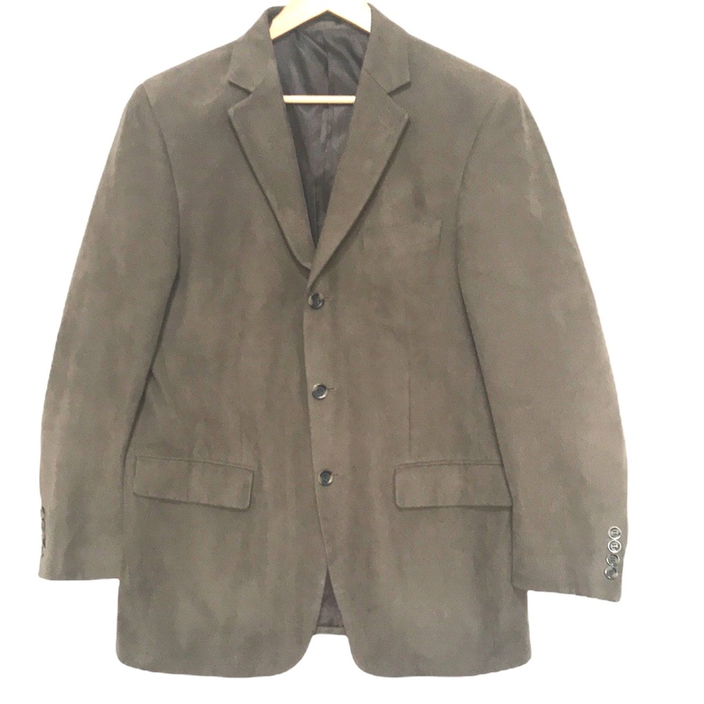 Chereskin men’s brown corduroy sport coat blazer 40R